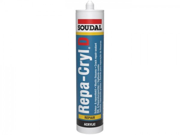 Soudal Repacryl elastische Acrylspachtelmasse weiss 310 ml 106184