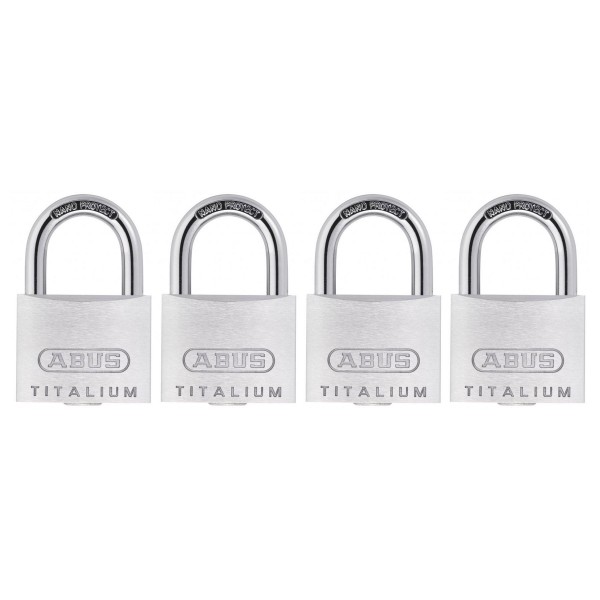 ABUS Vorhangschloss 64TI/40 QUADS 4er Set