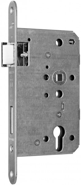 BMH Einsteckschloß Typ 1000 PZW 65 mm Dorn DIN rechts 9 mm Nuß Edelstahl rostfrei