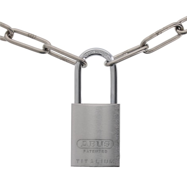 Abus Hangschloss 83AL/40 silber A93 vs.