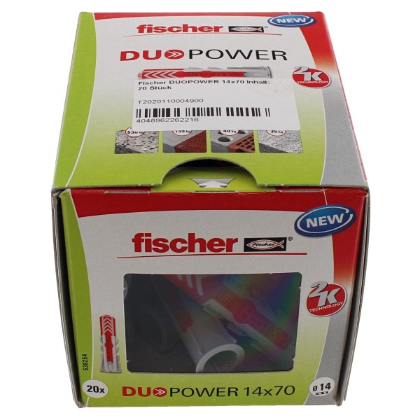 Fischer DUOPOWER 14x70 Inhalt: 20 Stück