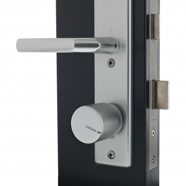 Tedee Smartlock PRO elektrischer Türknauf im Set mit ABUS Zylinder *Nachfertigung*